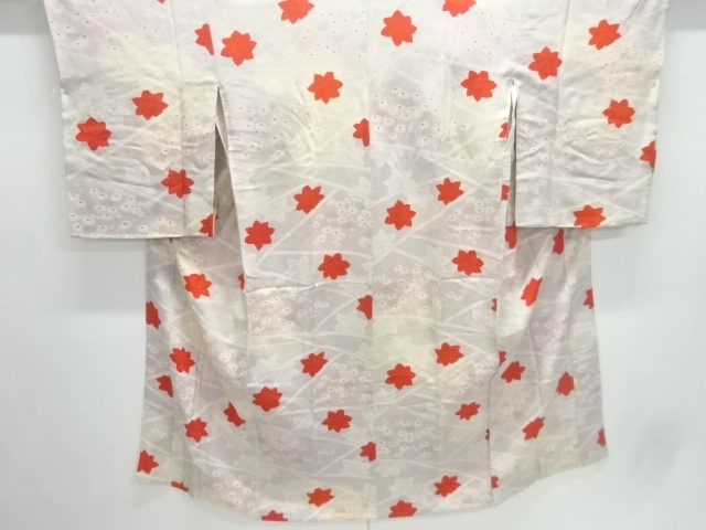 Japanese Kimono / Chirimen Kinsha Silk